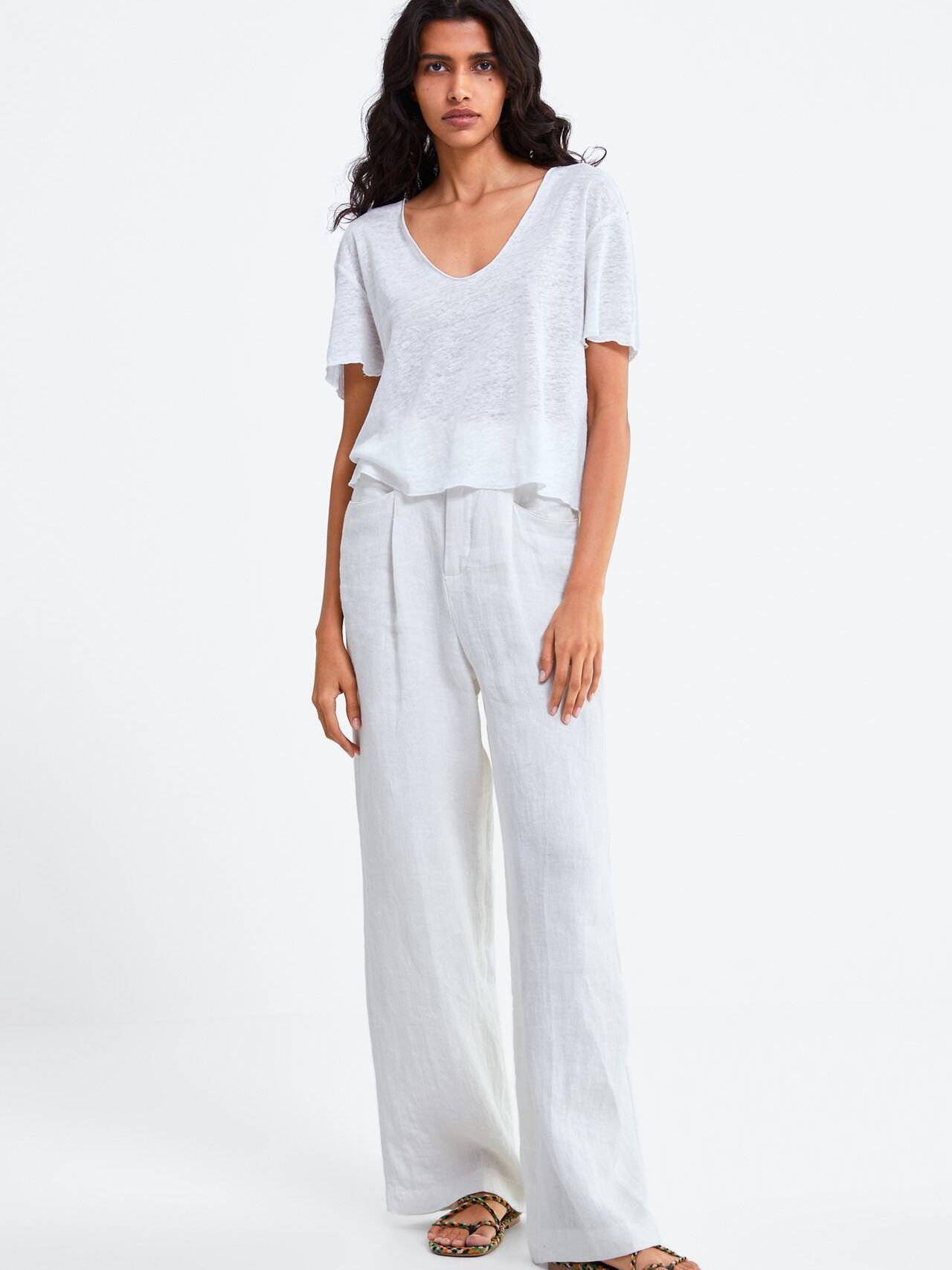 

Футболка Zara 0858/164/250-ACTS XL Белая