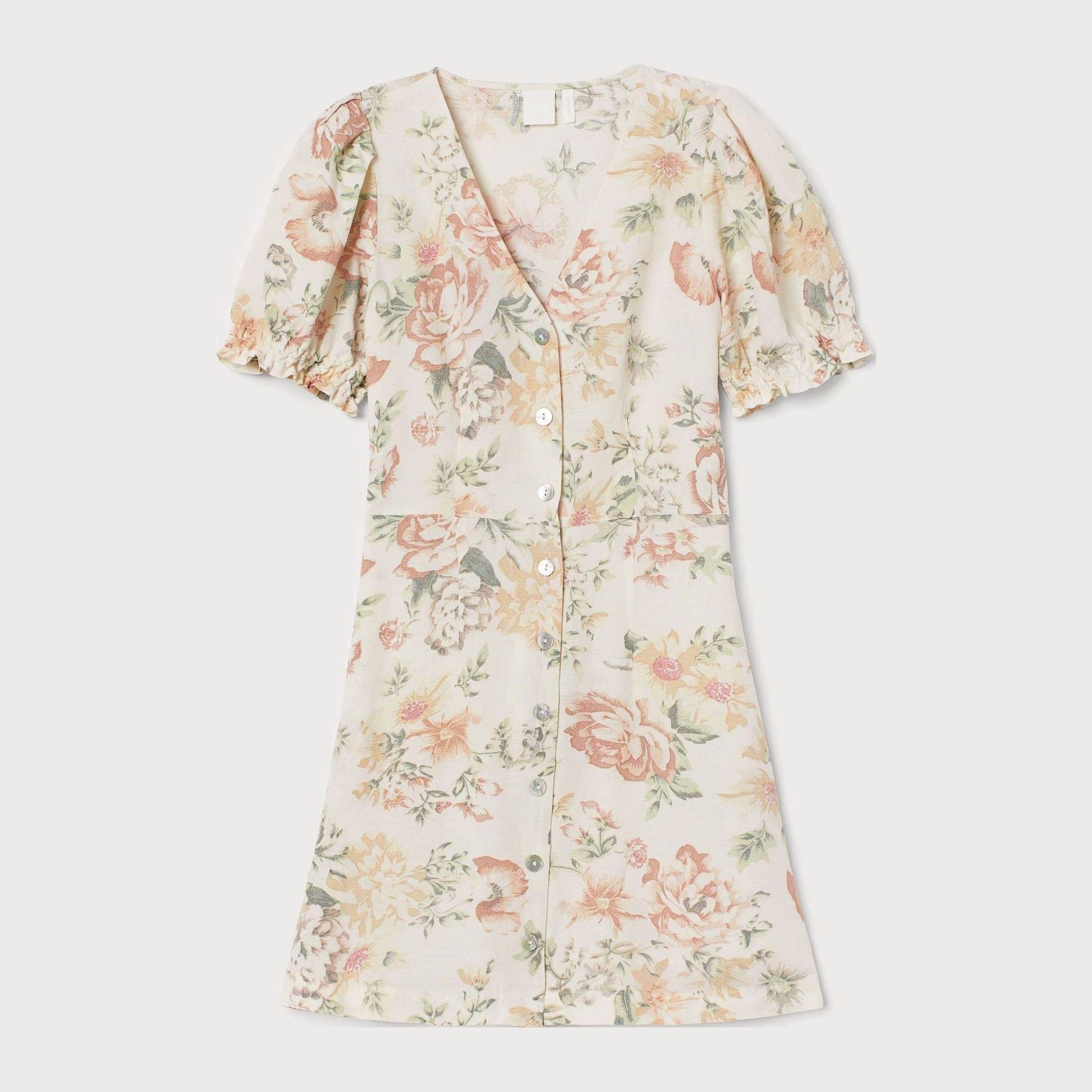 

Платье H&M 8173531-ACKW 34 Молочное