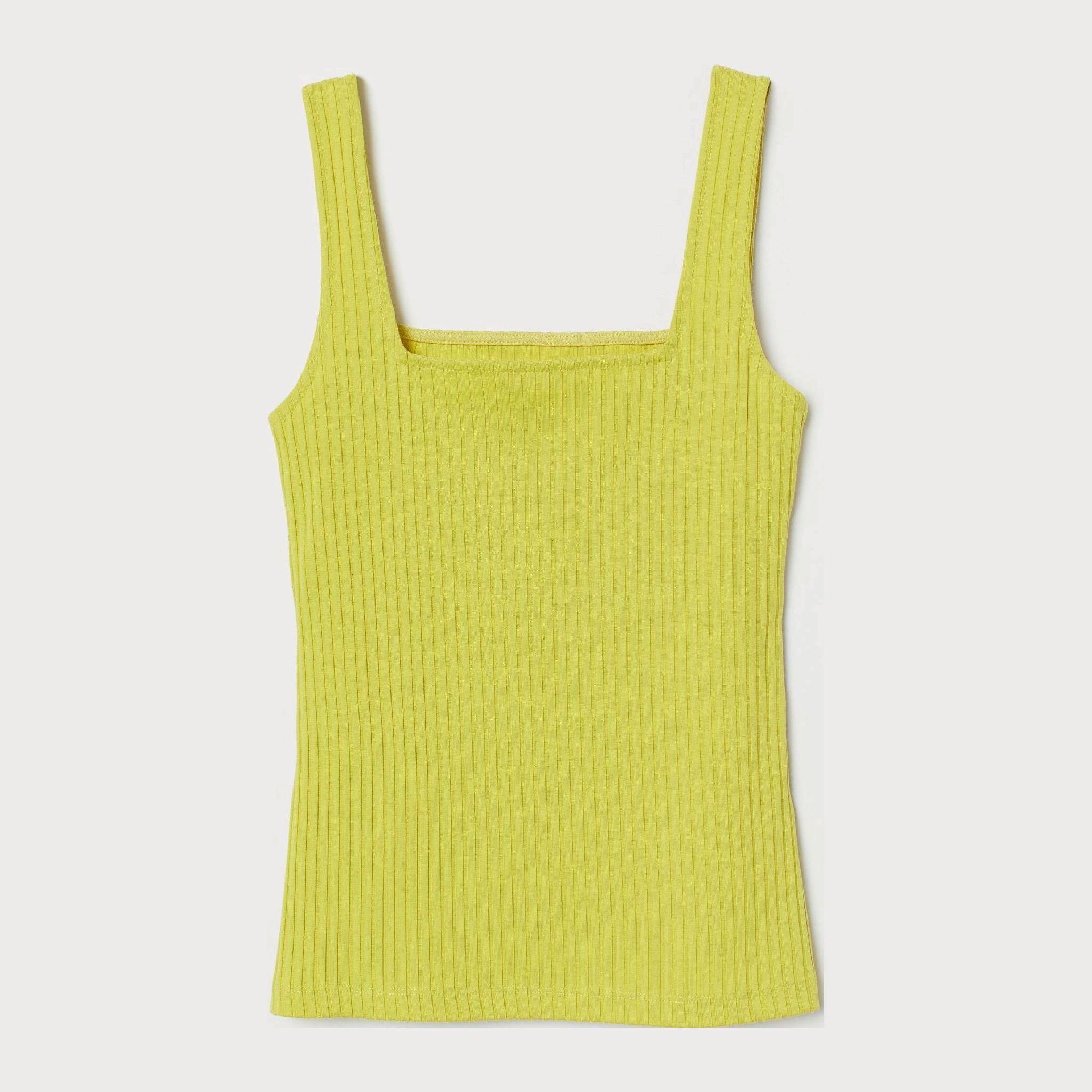 

Топ H&M 7577410-ACWO XS Светло-зеленый