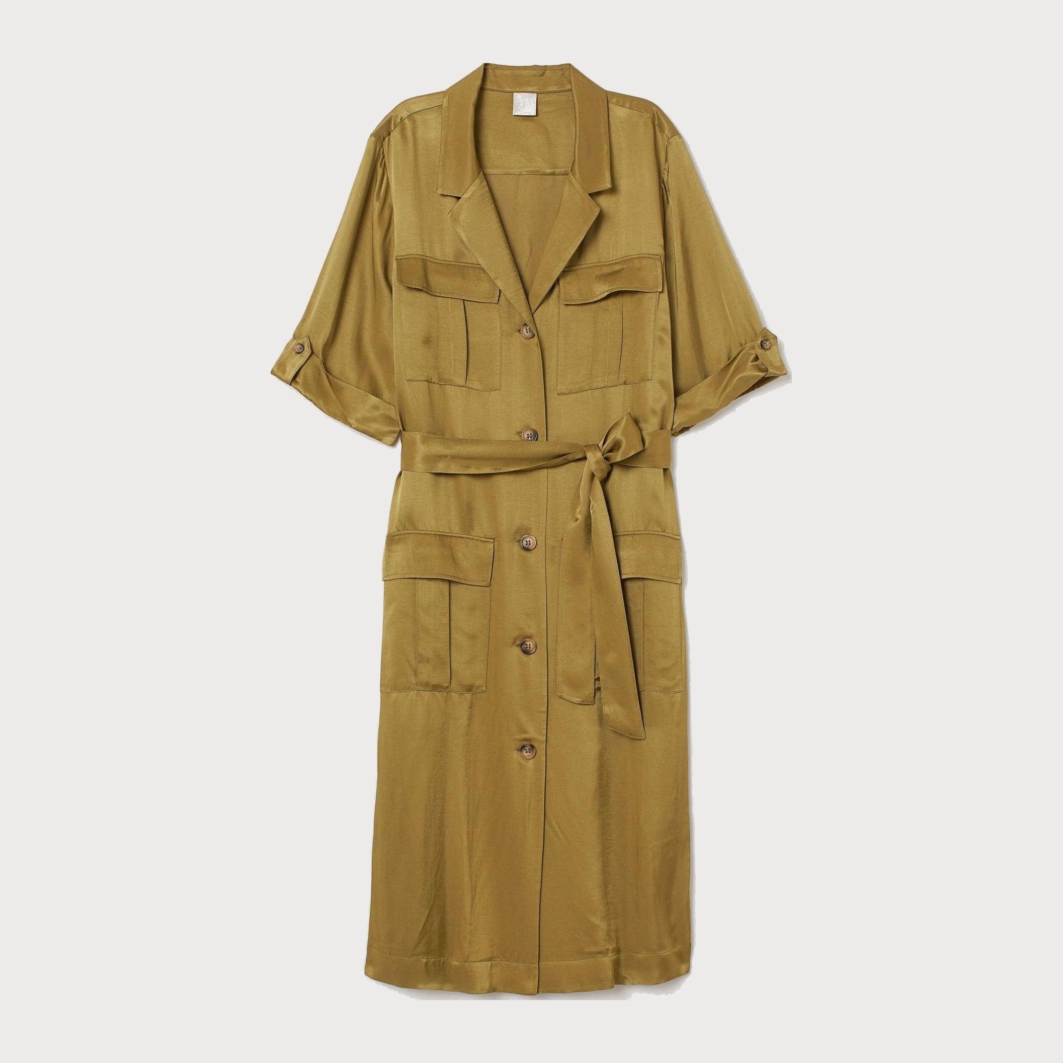 

Платье H&M 7591179-ACUW 32 Зеленое
