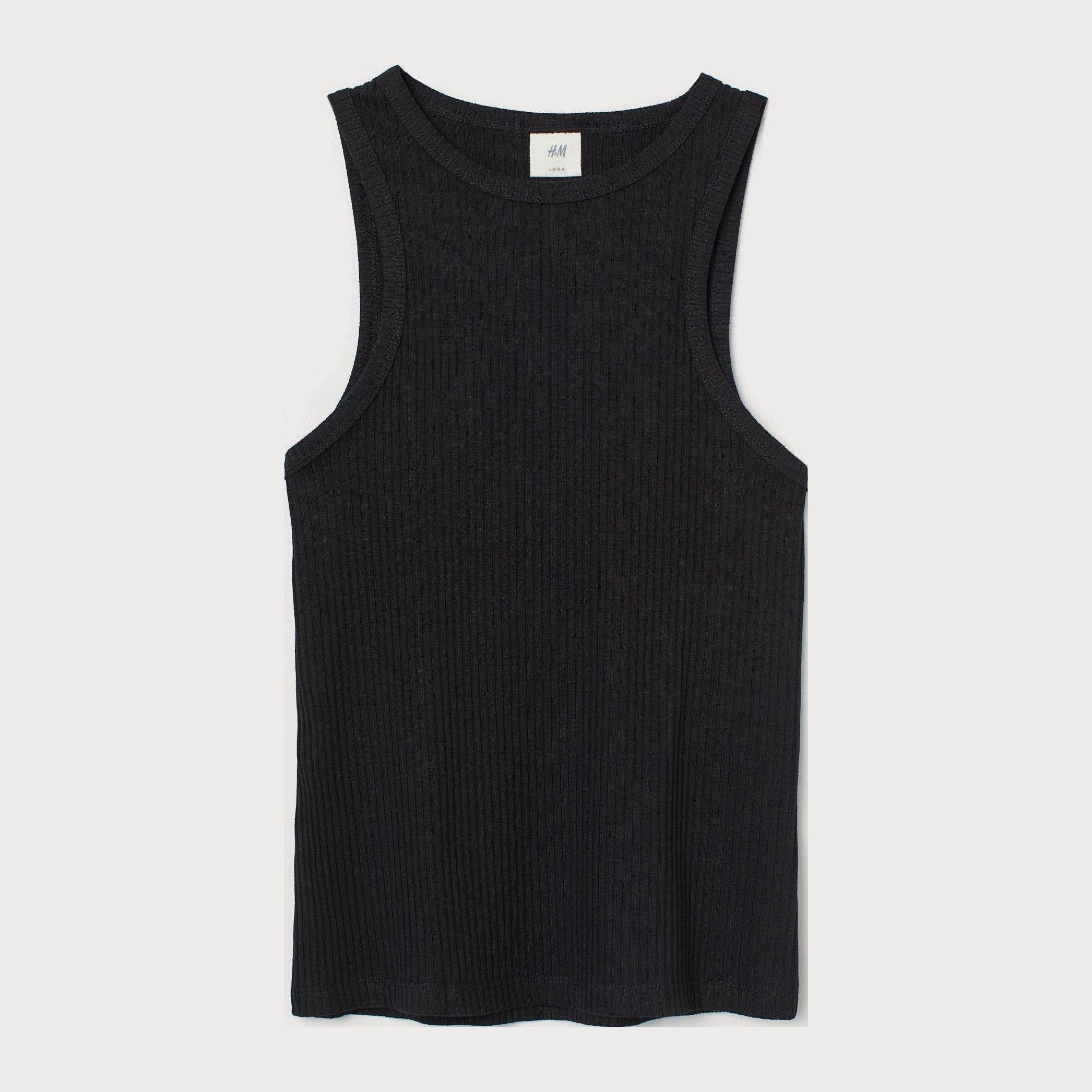 

Топ H&M 8799652-AAAD L Черный
