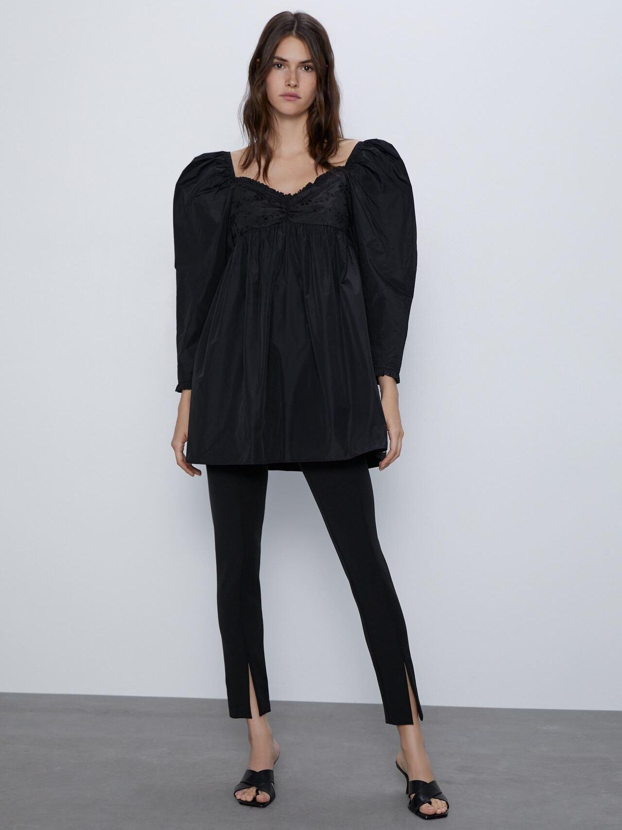 

Туника Zara 3666/056/800-AAAD S Черная