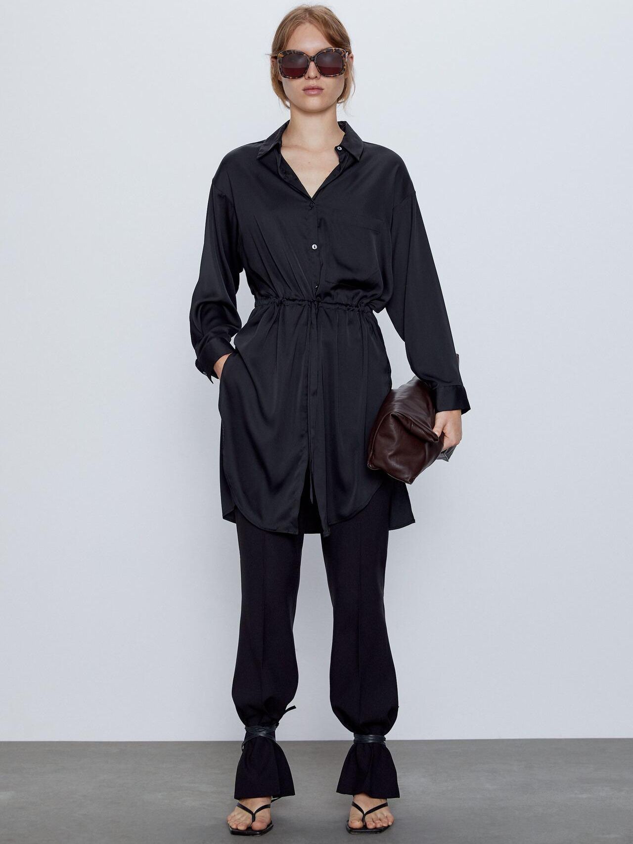 

Туника Zara 8741/042/800-AAAD S Черная