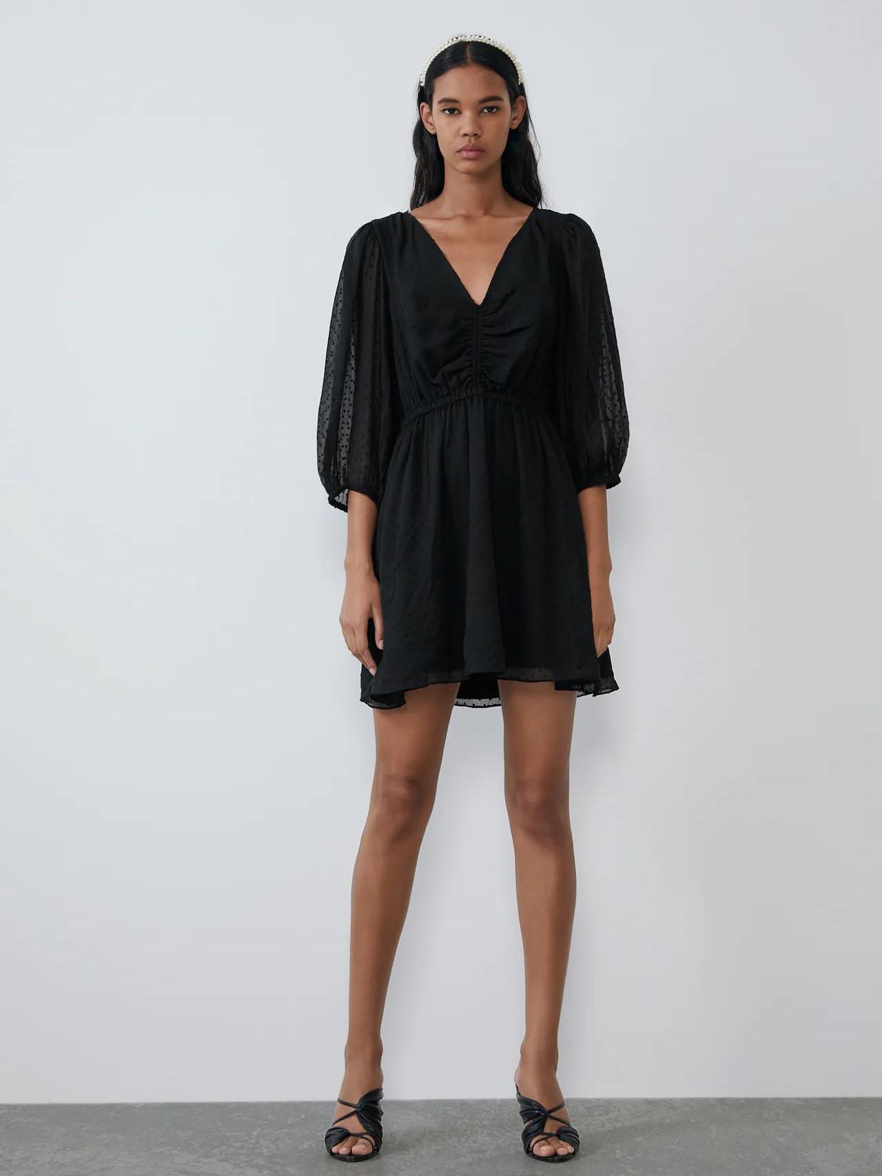 

Платье Zara 0881/309/800-AAAD S Черное