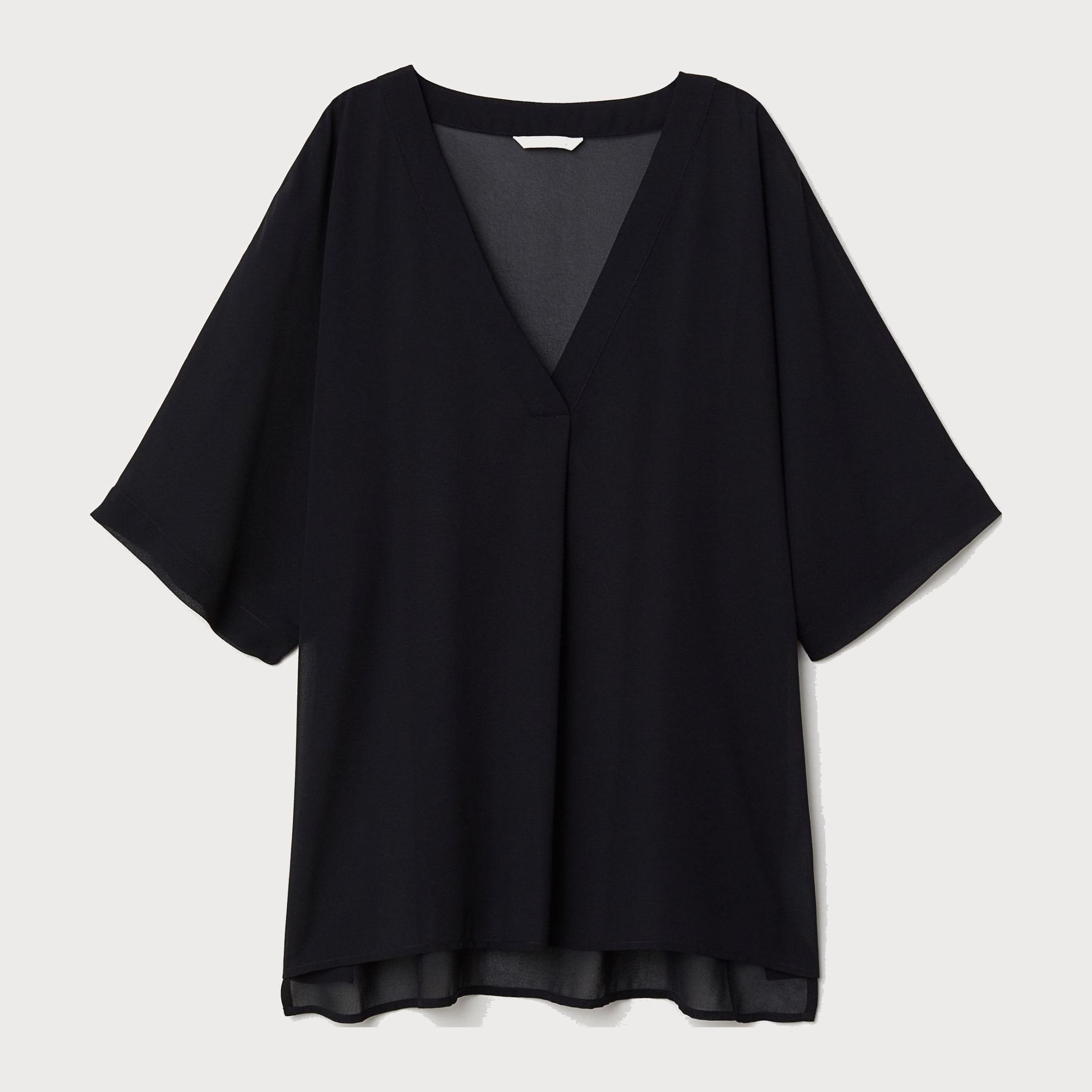 

Блузка H&M 6354217-AAAD 48 Черная