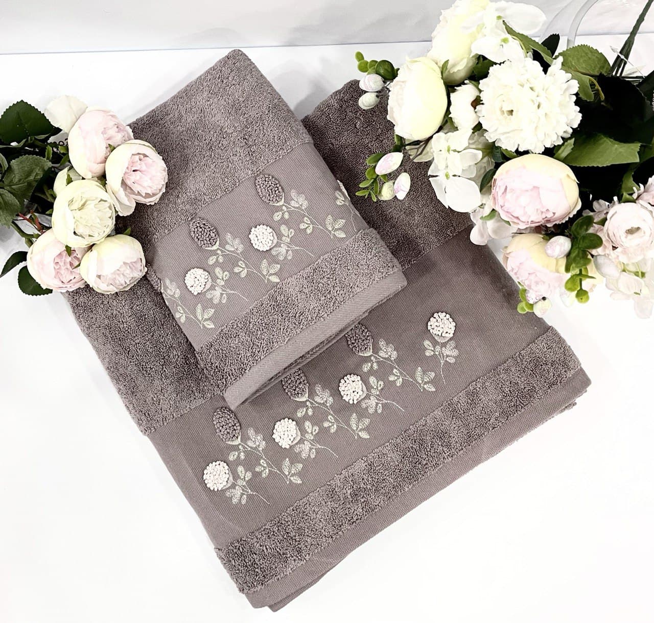 

Полотенца Pupilla Collection Хлопок-бамбук 100 Penye 50 x 90 70 x 140 коричневый