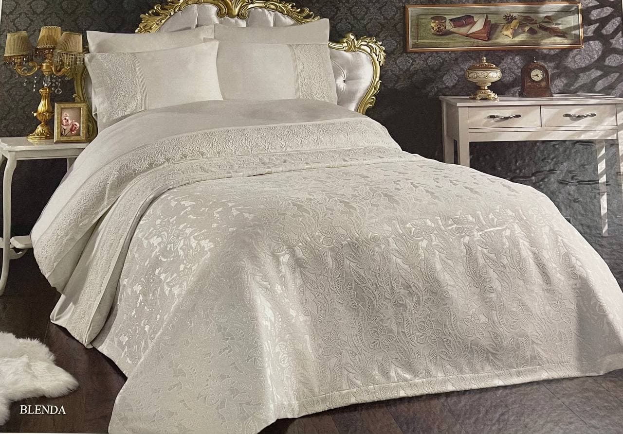 

Комплект постельного белья GRAZIE HOME Люкс-Сатин 100 Blenda 220 x 240 белый