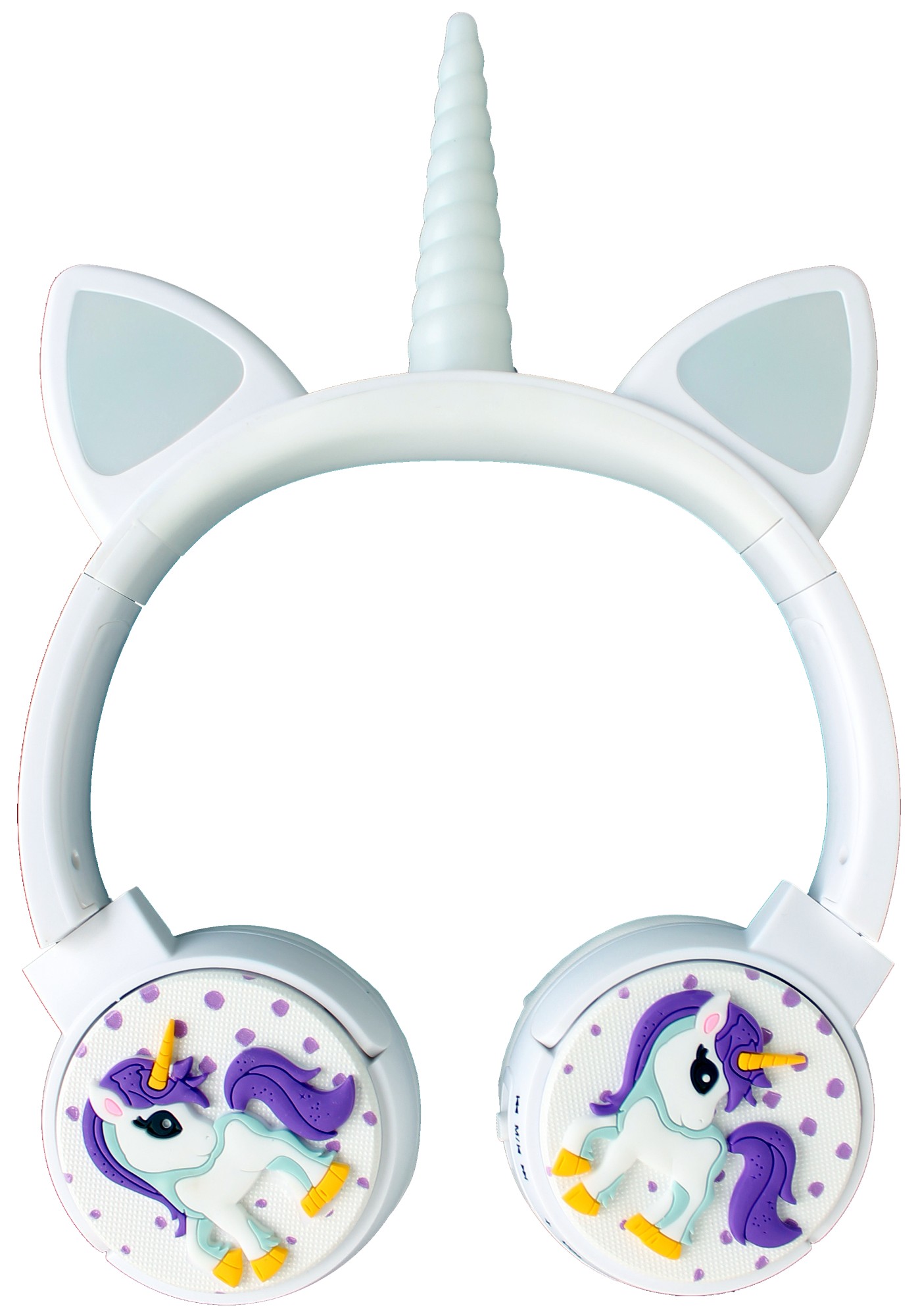 

Беспроводные детские наушники с ушками "Unicorn" KR-8600 WHITE