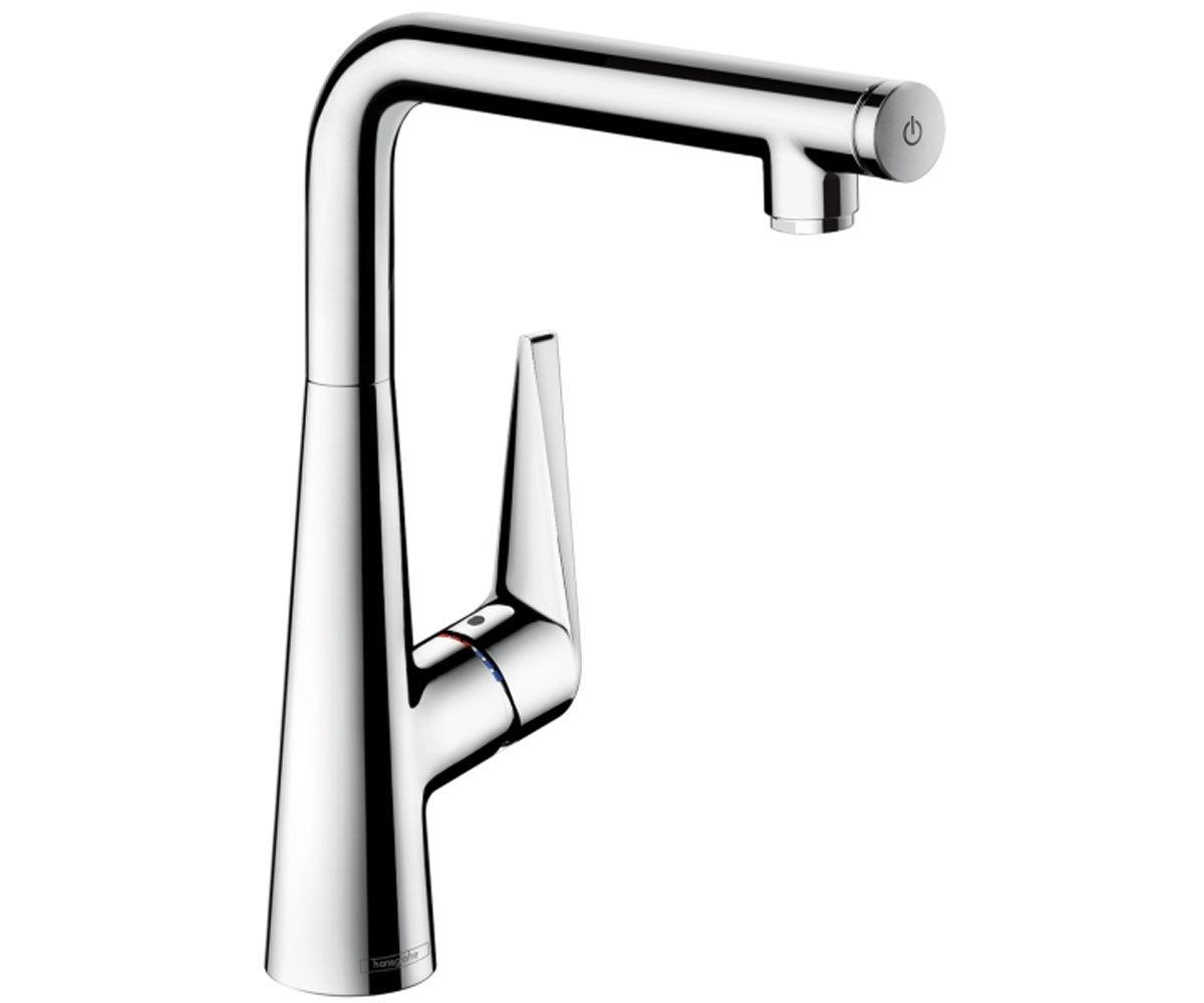

Смеситель для кухни латунный однорычажный с поворотным изливом Hansgrohe Talis Select S