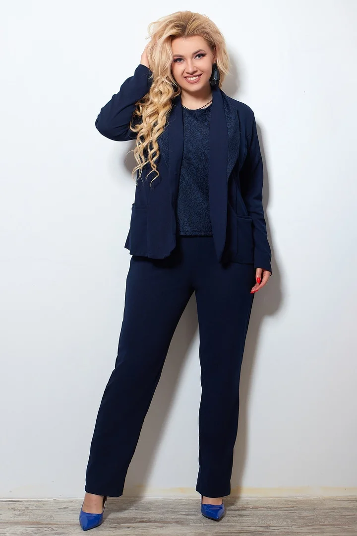 

Fashions • Костюм Finland Fashions 48-50 темно-синий (46-1/2-мас)