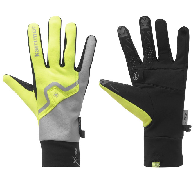 

Перчатки для бега Karrimor XLite Reflective мужские XL