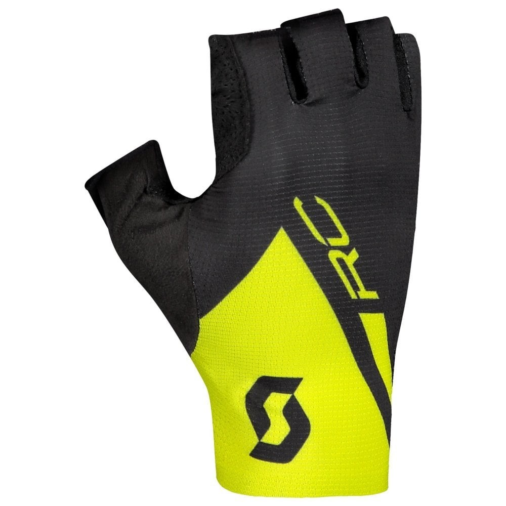 

​Велоперчатки SCOTT RC Premium ITD летние унисекс black/sulphur yellow L