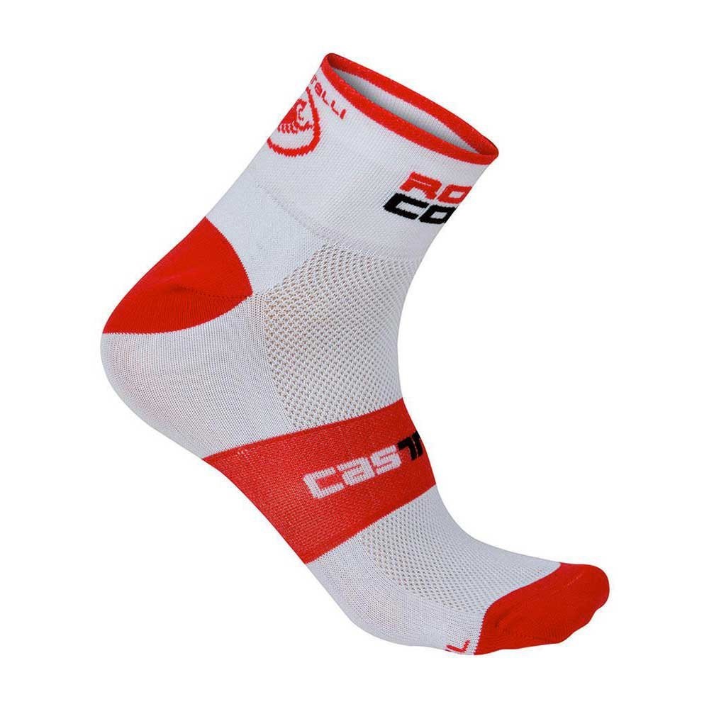 

Велоноски Castelli Rosso Corsa 13 бело-красные L-XL