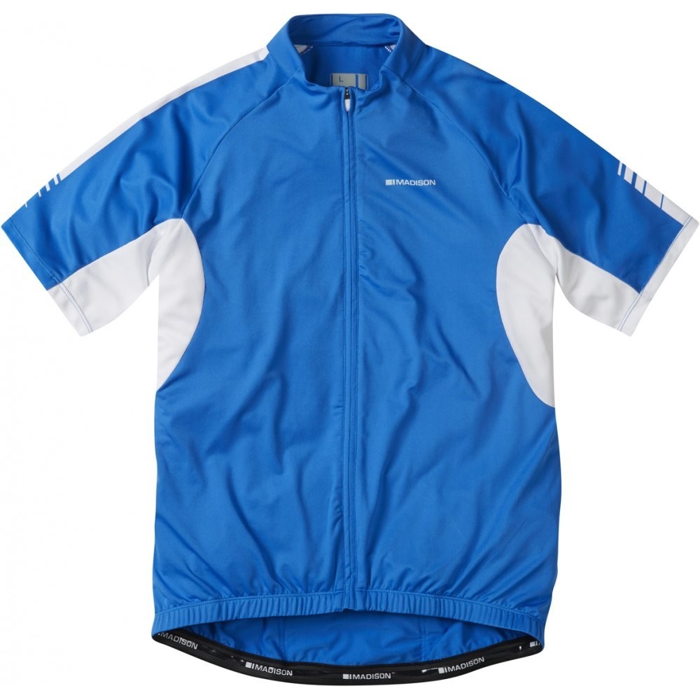

​Велоджерси мужская MADISON Peloton SS синяя L