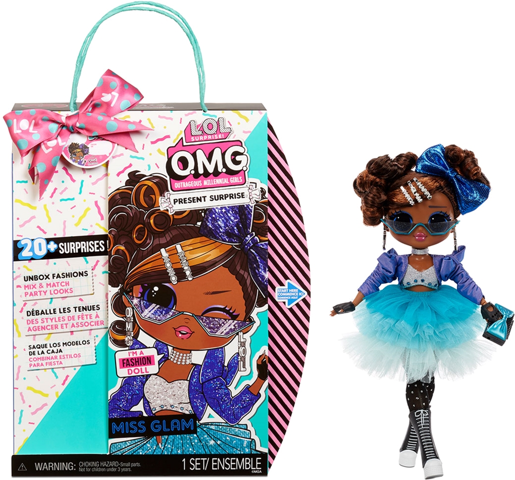

Игровой набор с куклой L.O.L. Surprise! серии O.M.G Present Surprise – Именинница (576365)