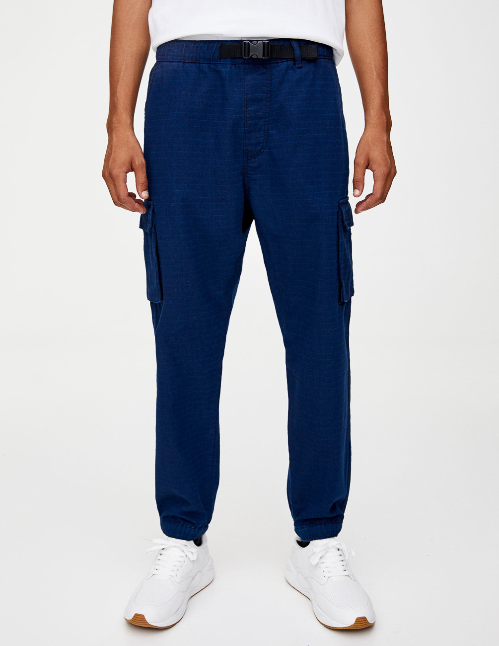 

Брюки PULL & BEAR М0111489 (9684/508/401) цвет синий, Брюки PULL & BEAR М0111489 (9684/508/401) цвет синий M