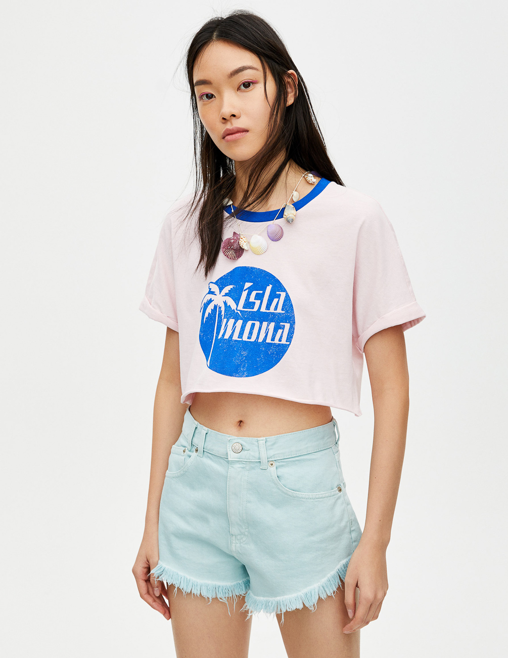 

Футболка PULL & BEAR Ж1066069 (9230/303/620) цвет розовый, Футболка PULL & BEAR Ж1066069 (9230/303/620) цвет розовый L