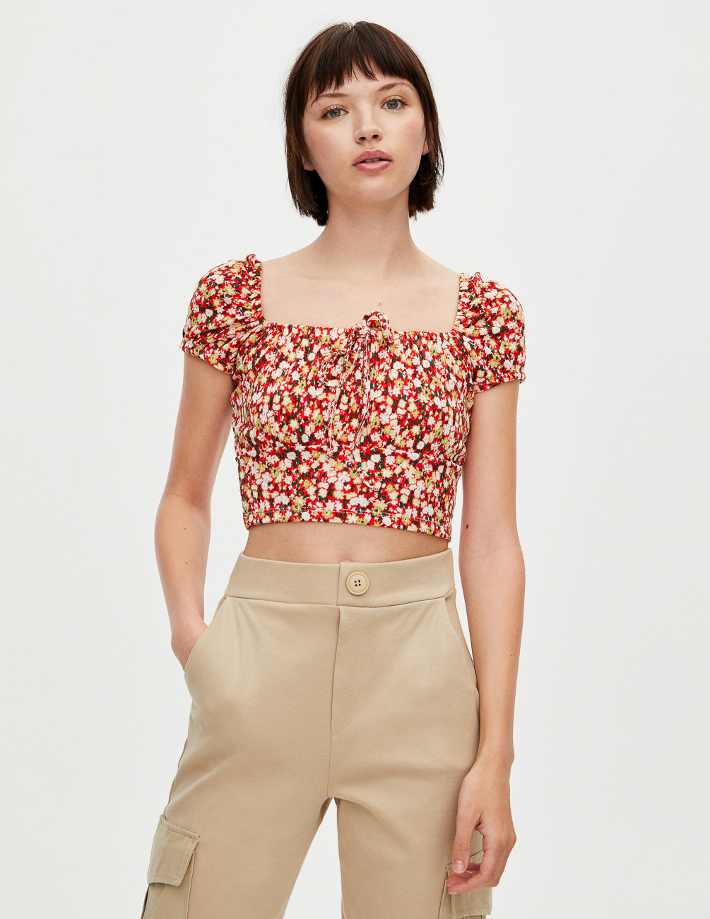 

Топ PULL & BEAR Ж1066519 (5247/314/615) цвет красный, Топ PULL & BEAR Ж1066519 (5247/314/615) цвет красный XS