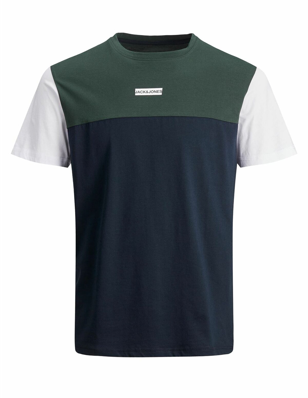 

Футболка JACK&JONES М0111116 цвет зеленый-синий L