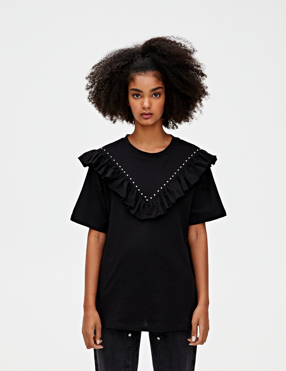 

Футболка PULL & BEAR Ж1066456 (5234/323/800) цвет черный, Футболка PULL & BEAR Ж1066456 (5234/323/800) цвет черный S