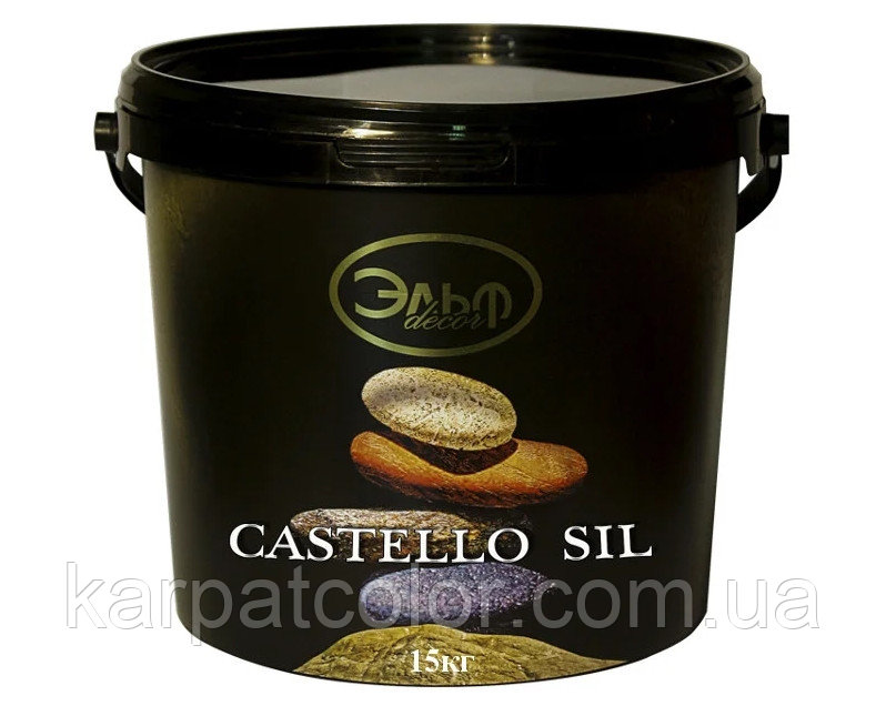 

CASTELLO Sil (Кастелло), Ельф-Декор, декоративна штукатурка , 5кг