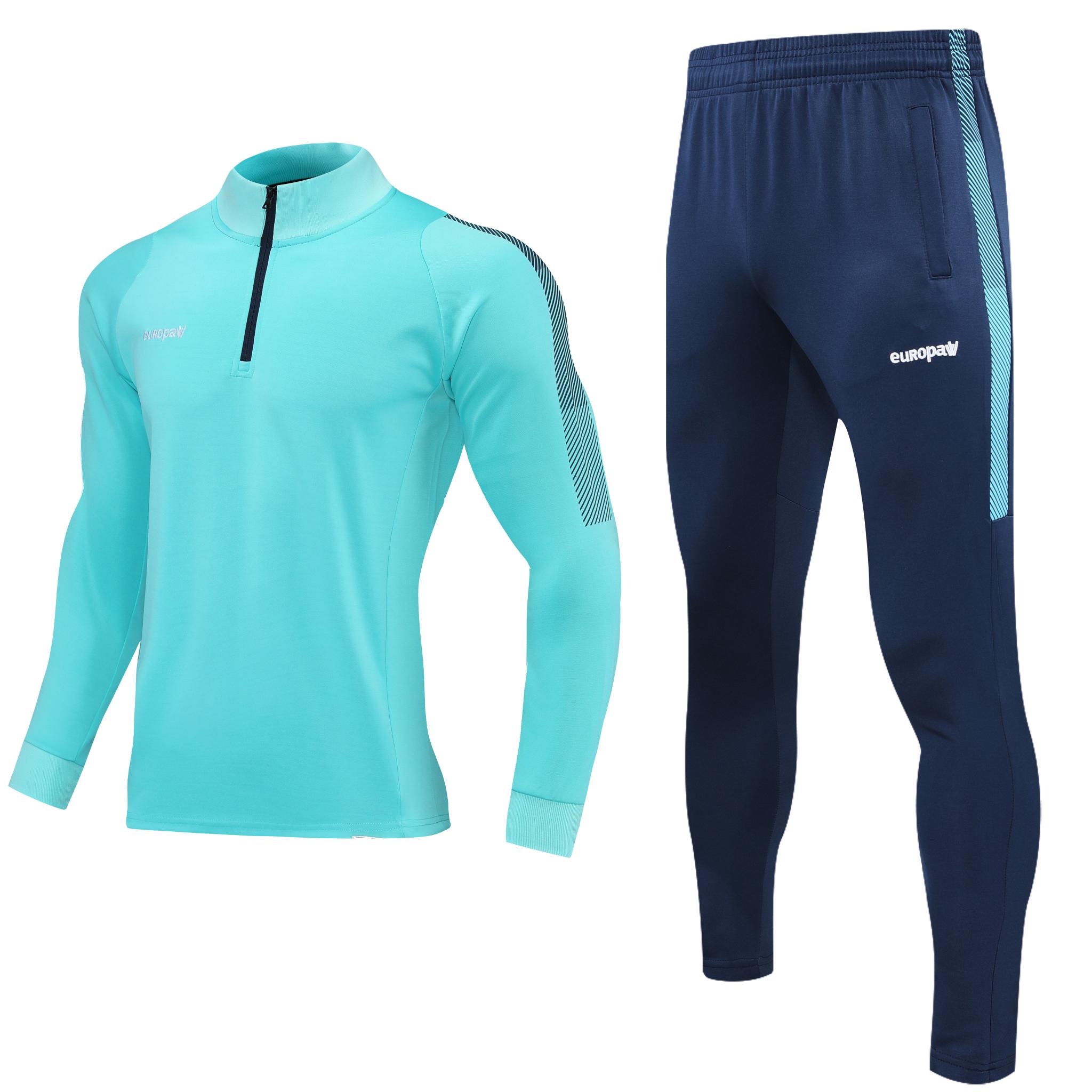 

Спортивный костюм Europaw Limber Up 2101 Short zipper бирюзово-темно-синий, Спортивный костюм Europaw Limber Up 2101 Short zipper бирюзово-темно-синий [M]