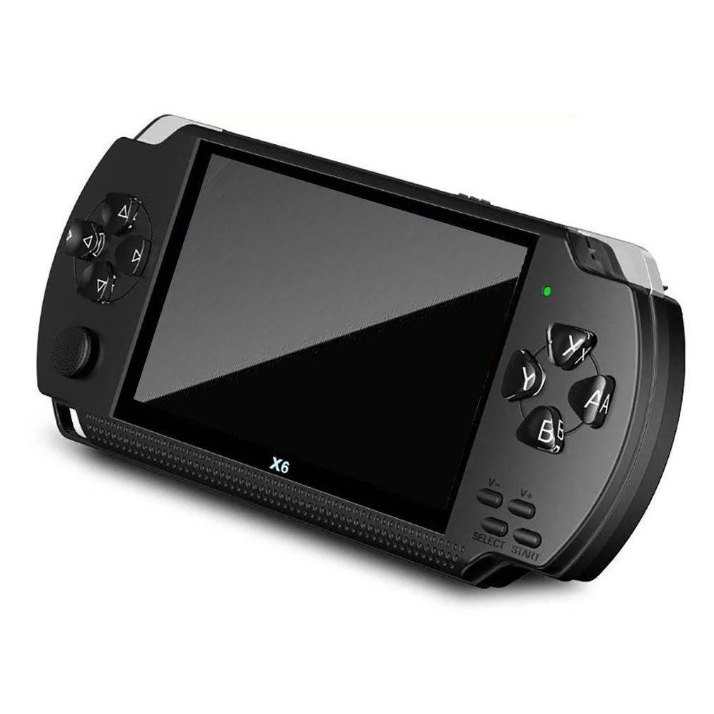 

Приставка игровая портативная консоль PSP Х6 портативная игровая консоль Black (pc026)