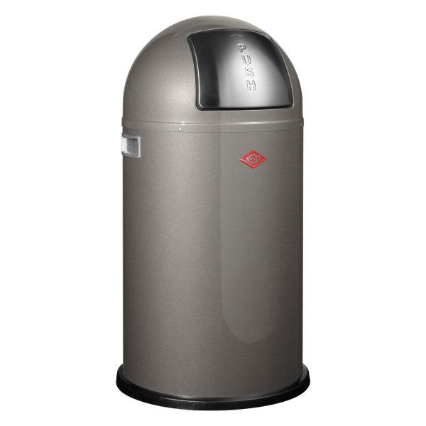 

Ведро для мусора с клапаном Wesco Pushboy 50 л графит 175831-13