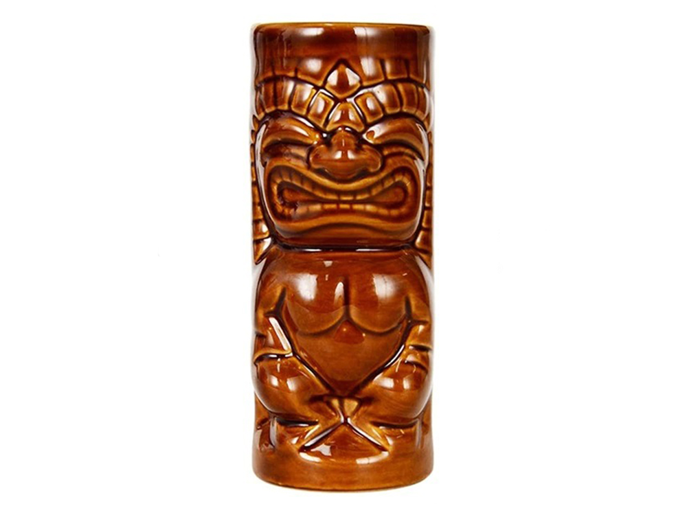 

Чашка кружка Tiki Гавайская керамическая 350 мл Коричневый (1009-170-02)