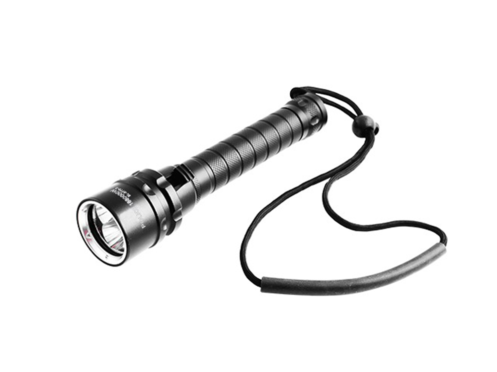 

Фонарь подводный Police 8770 3T6 ЗУ 220V 12V 2x18650 Черный (1009-072-00)
