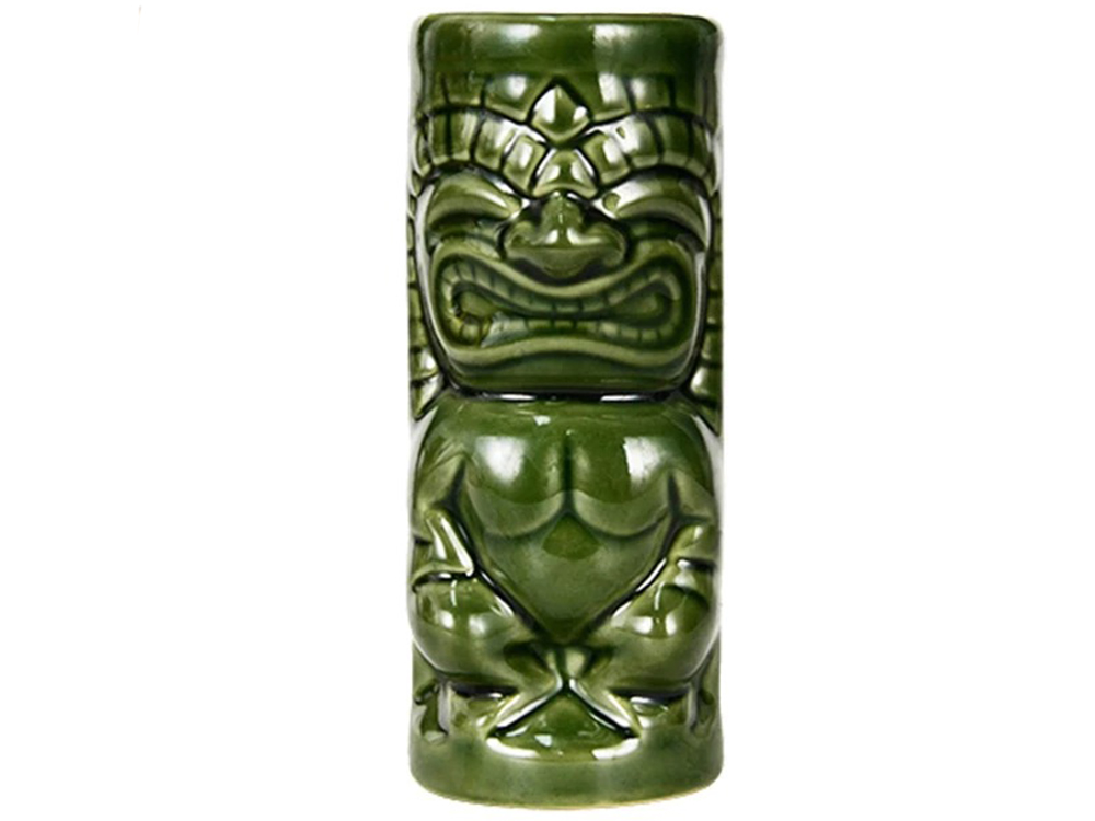 

Чашка кружка Tiki Гавайская керамическая 350 мл Зеленый (1009-170-00)