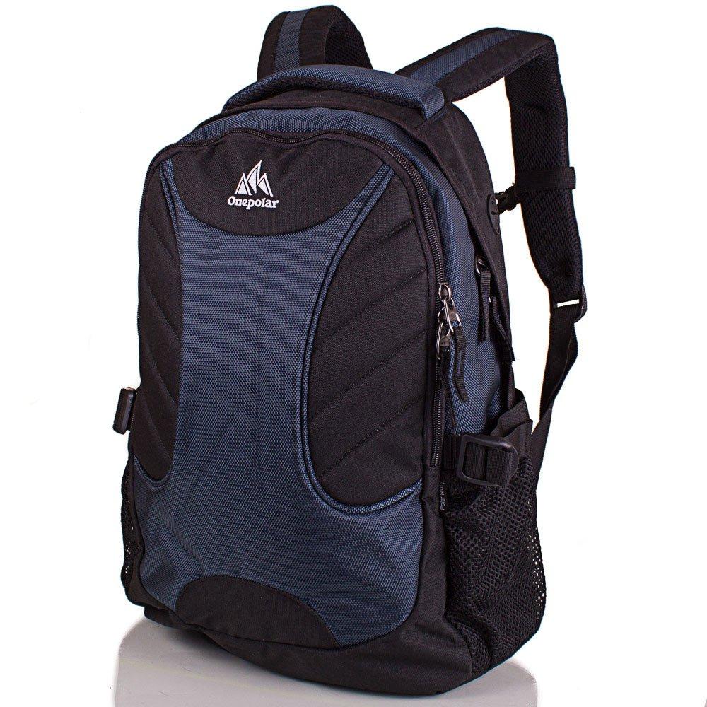 

Мужской рюкзак для ноутбука (W1307-navy) Onepolar 33х44х15 см Синий 000157194