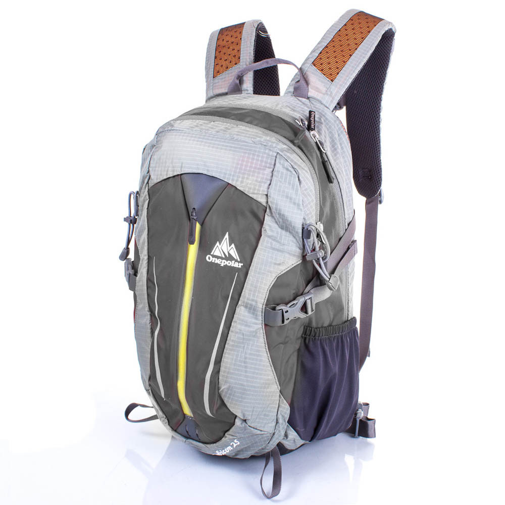 

Мужской спортивный рюкзак (W1595-grey) Onepolar 27х45х17 см Серый 000157170