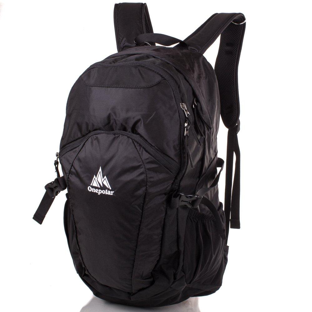 

Мужской городской рюкзак (W1739-black) Onepolar 30х48х15 см Черный 000157299