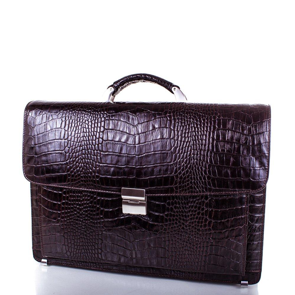 

Мужской кожаный портфель (SHI217-10KR) Desisan 42х29 см Коричневый 000157835