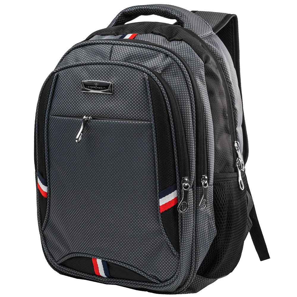 

Мужской смарт-рюкзак (3DETAB86-23-9) Valiria Fashion 31х40х11 см Серый 000157169