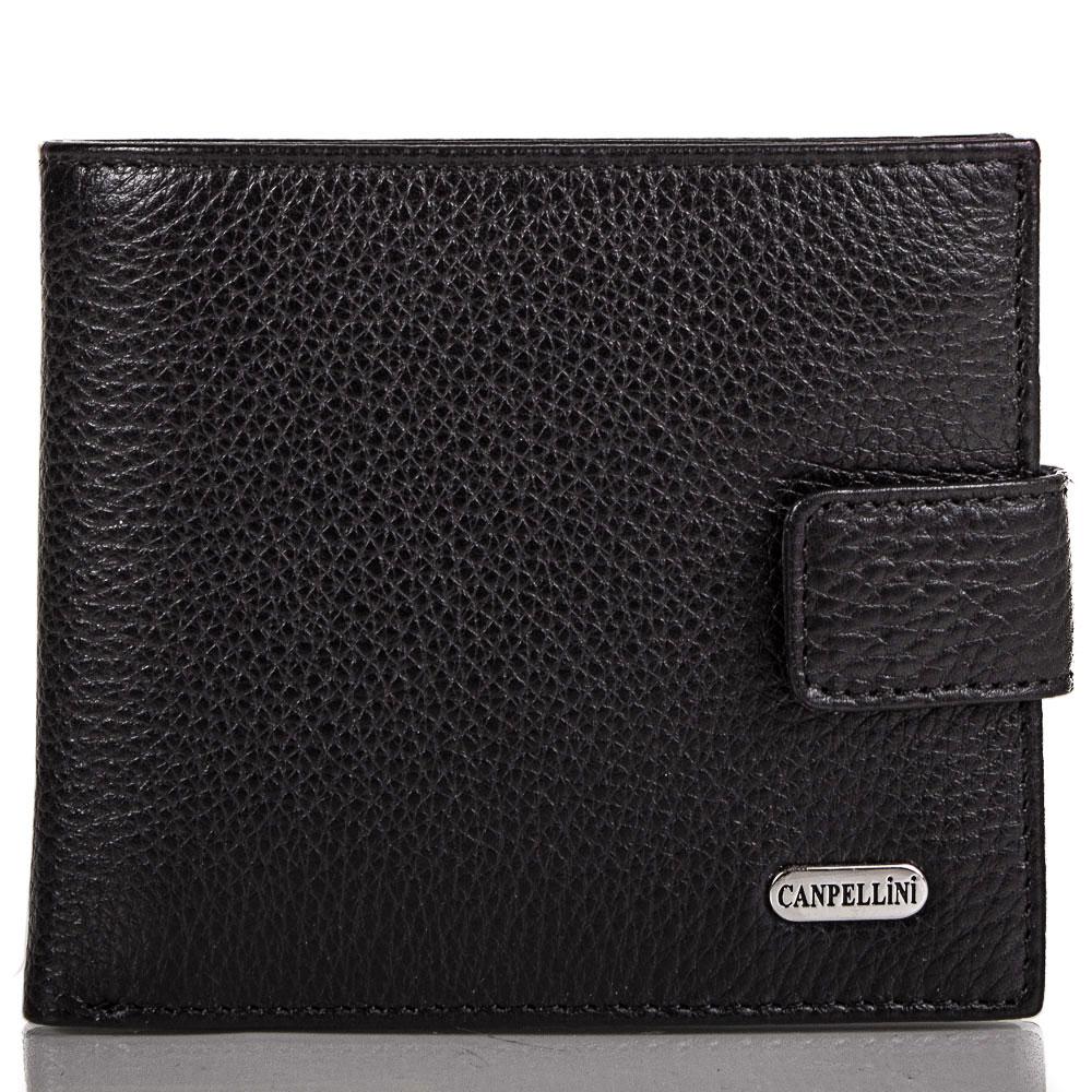 

Мужское кожаное портмоне (SHI222-7) Canpellini 12х10х1,7 см Черный 000157641