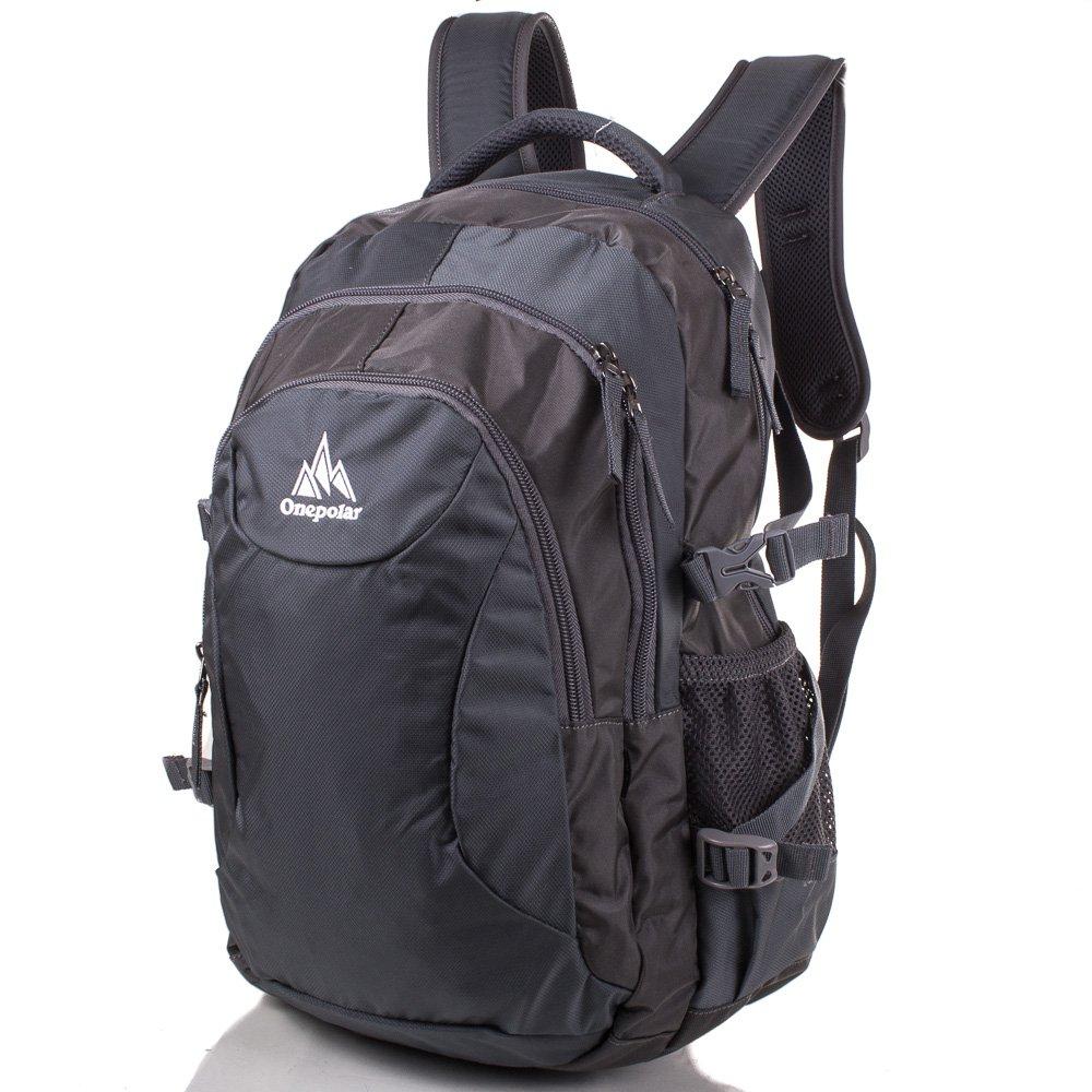 

Мужской городской рюкзак (W1801-grey) Onepolar 33х40х17 см Серый 000157161