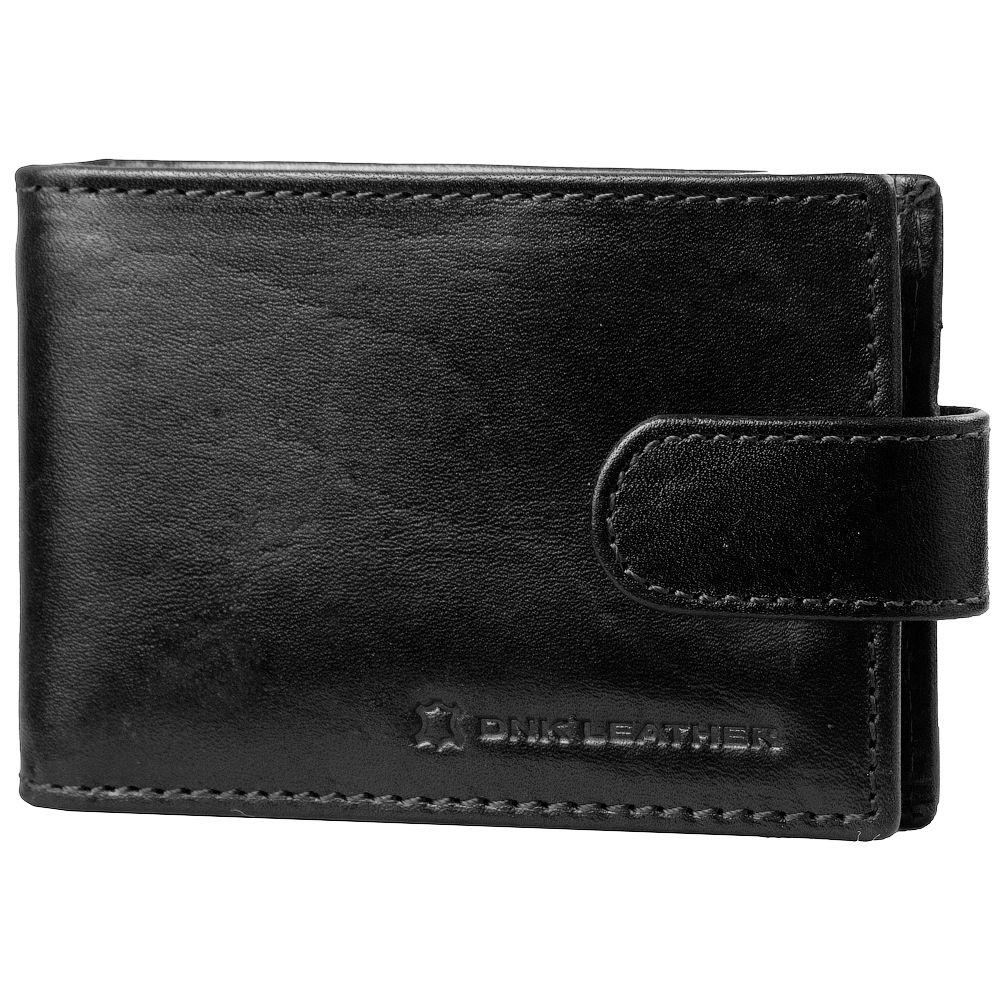 

Мужская кожаная визитница (DNKTW-02-VT-black) DNK Leather 10х7х2 см Черный 000157657