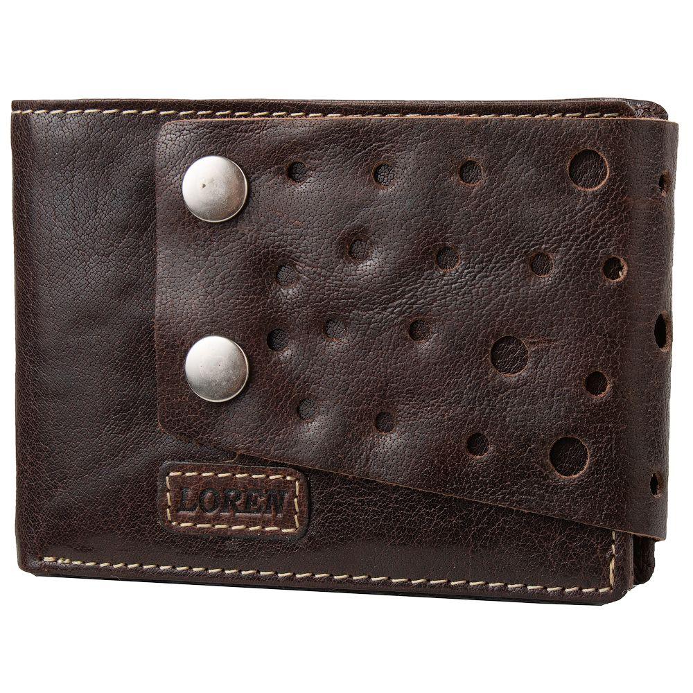 

Мужское кожаное портмоне (DNKN905-CL-brown) Always Wild 12,5х9х3 см Коричневый 000157721