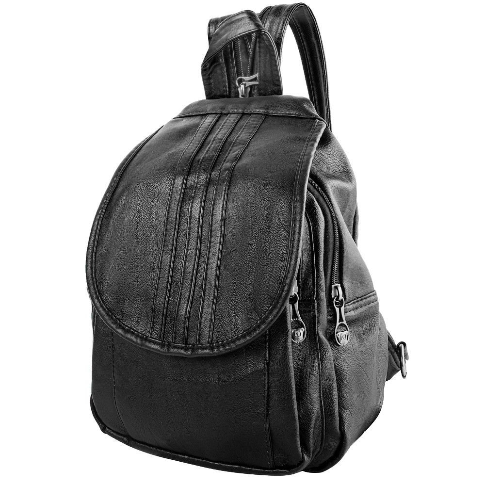 

Женский смарт-рюкзак (DET2507-3) Valiria Fashion 24х32х10 см Черный 000158278