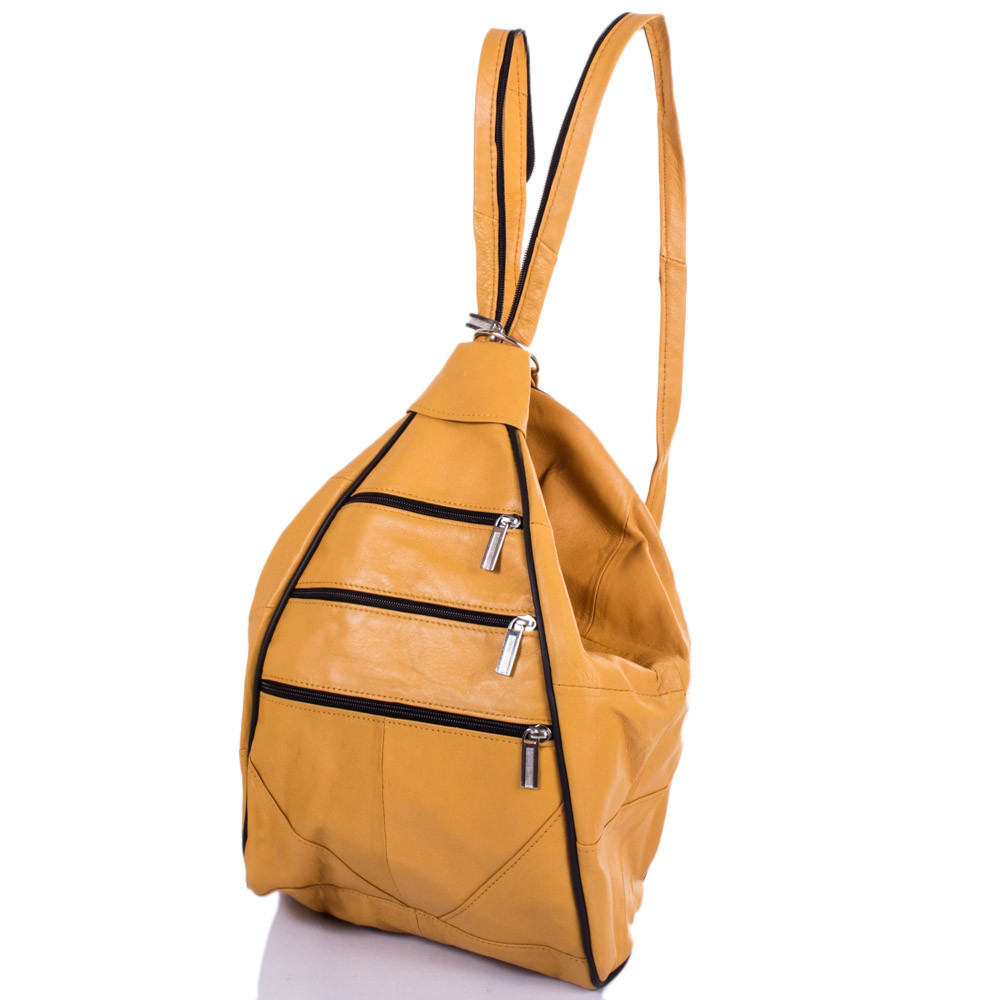 

Женский кожаный рюкзак (SK2404-3) TuNoNa 26х36х15 см Желтый 000158315