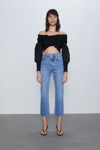 

Джинсы Zara 40 синие (1203-936)