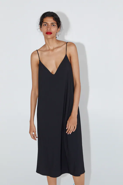 

Платье Zara M чёрное (1203-572)