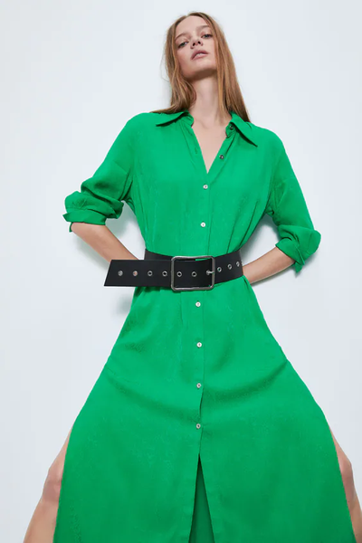 

Платье Zara S Зелёное (1203-579)