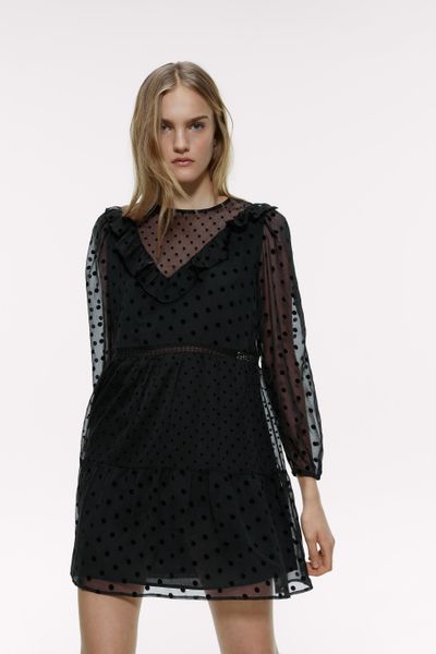 

Платье Zara S чёрное (1203-915)