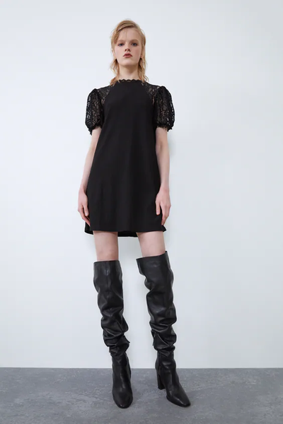 

Платье Zara M чёрное (1203-585)