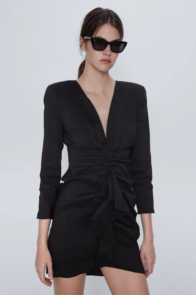 

Платье Zara S чёрное (1203-914)