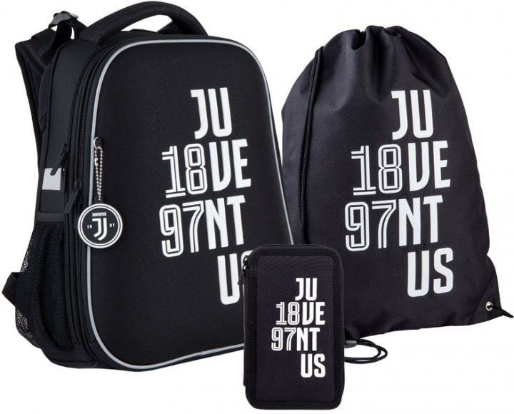 

Школьный набор Kite рюкзак + пенал + сумка для обуви Juventus SET_JV21-531M