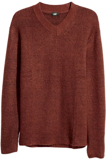 

Пуловер H&M 0498029 XS Терракотовый
